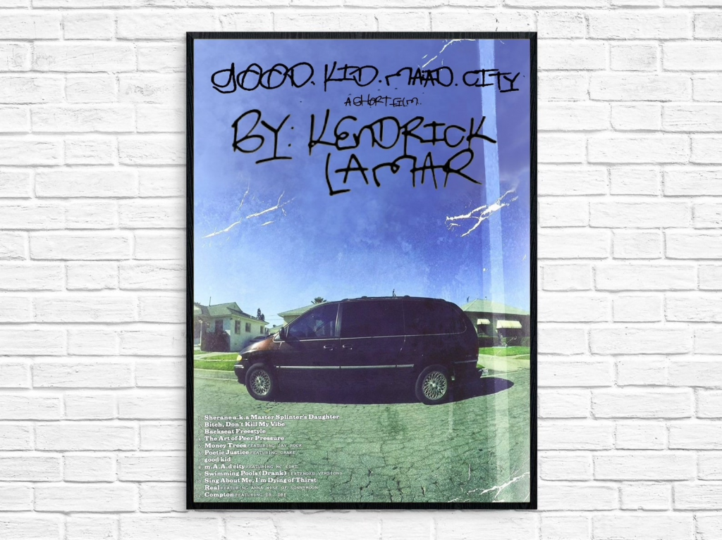 Kendrick Lamar – Good Kid, Maad City Album Poster - Gift For Home Decor - Gift For Home Decor 11