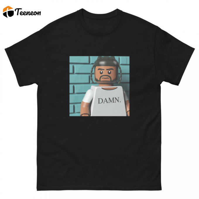 Kendrick Lamar Shirt - Lego Parody: Unique Hip-Hop Style For Fans! 1