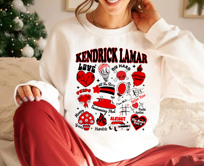 Exclusive Kendrick Lamar Songs Shirt: Show Your Love For Hip-Hop With Trendy Merch! 3