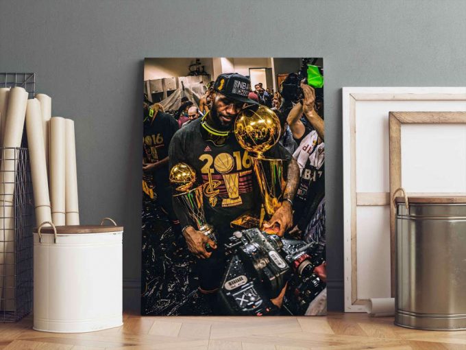 King Lebron James Poster For Home Decor Gift 2