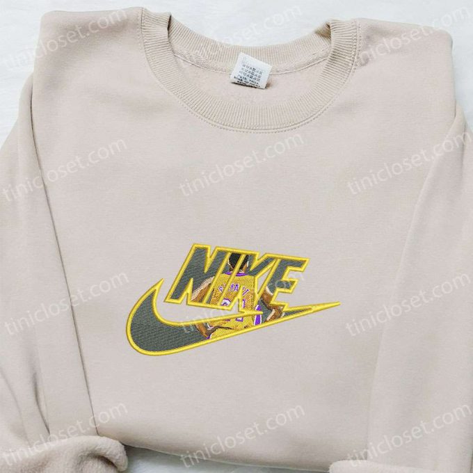 Kobe Bryant X Nike Embroidered Shirt - Nba Sports Hoodie Celebrity Style 3