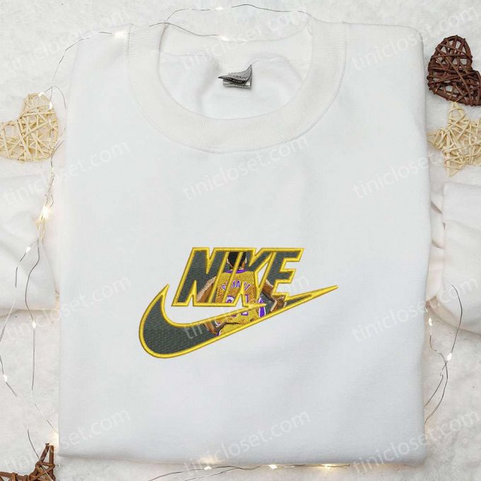 Kobe Bryant X Nike Embroidered Shirt - Nba Sports Hoodie Celebrity Style 4