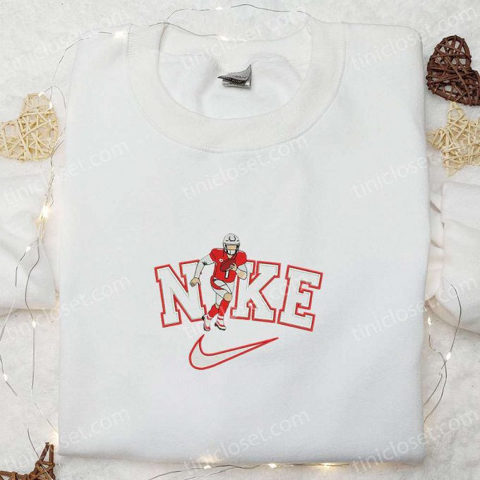 Kyle Murray X Nike: Embroidered Shirt &Amp; Nfl Sports Hoodie - Celebrity Style Apparel 4