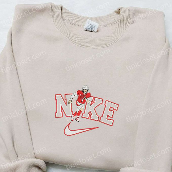 Kyle Murray X Nike: Embroidered Shirt &Amp; Nfl Sports Hoodie - Celebrity Style Apparel 5