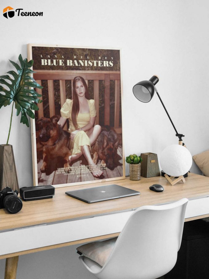 Lana Del Rey 'Blue Banisters' Album Poster For Home Decor Gift 1