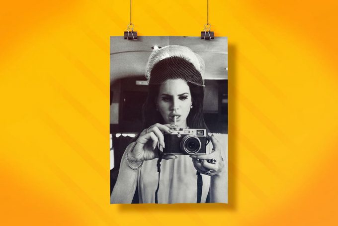 Lana Del Rey Poster For Home Decor Gift,Lana Del Rey Retro Poster For Home Decor Gift 5