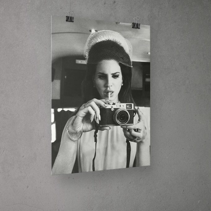 Lana Del Rey Poster For Home Decor Gift,Lana Del Rey Retro Poster For Home Decor Gift 6