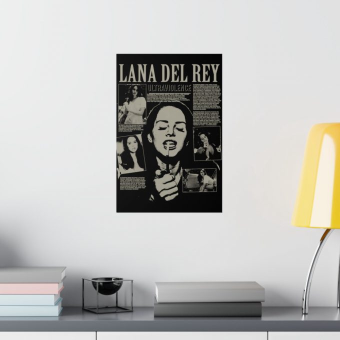 Lana Del Rey Poster For Home Decor Gift - 'Ultraviolence' Album Poster For Home Decor Gift 2