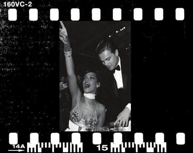 Leonardo Dicaprio, Rihanna Poster For Home Decor Gift- Award Show Photography Print 2