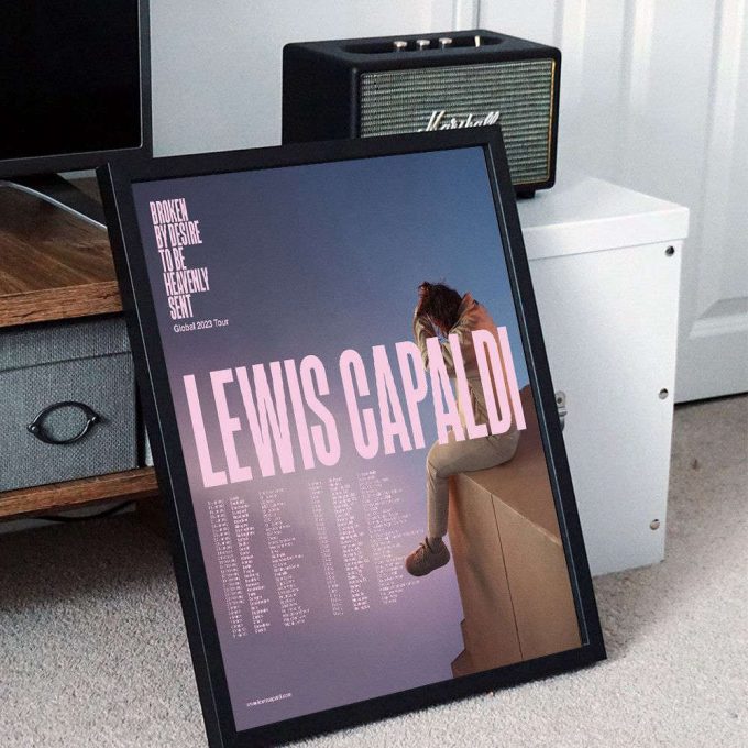 Lewis Capaldi 2023 Tour Poster For Home Decor Gift, 2023 Tour Poster For Home Decor Gift 2