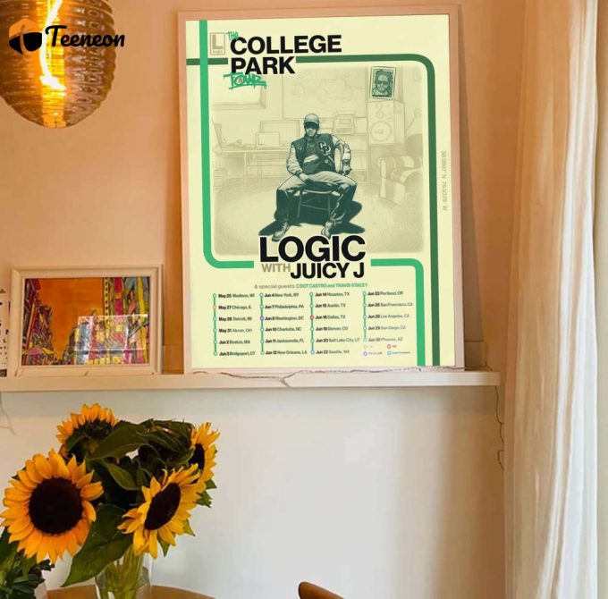 Logic The College Park Tour 2023 Poster For Home Decor Gift 1