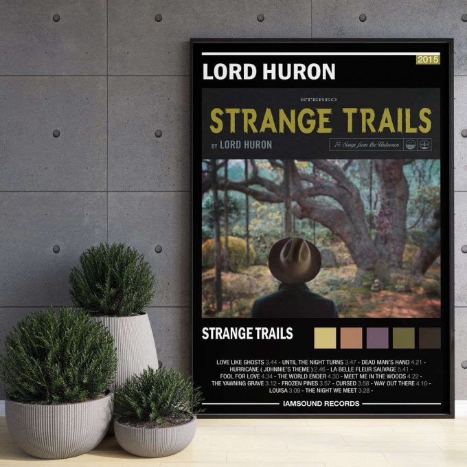 Lord Huron Strange Trails Poster For Home Decor Gift 2