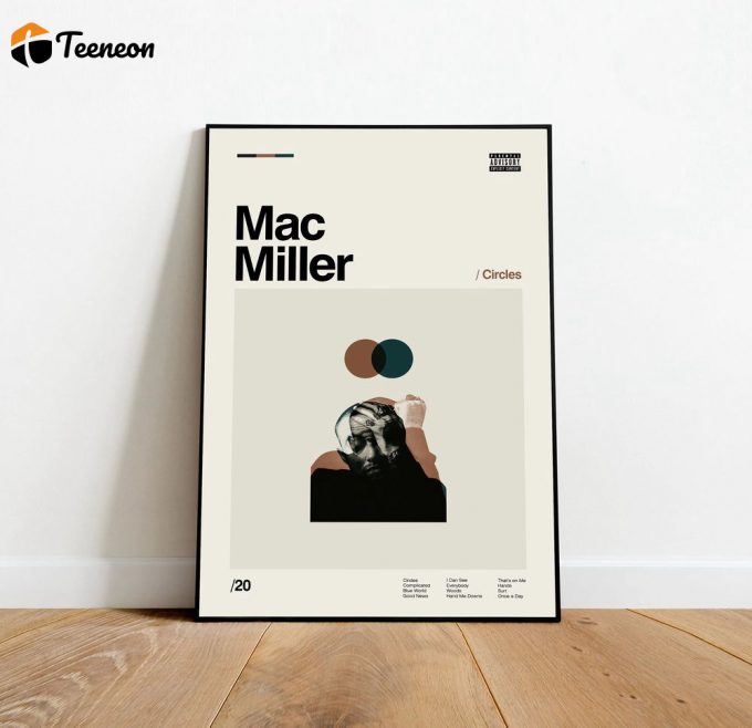 Macmiller - Circles Album Poster For Home Decor Gift 1