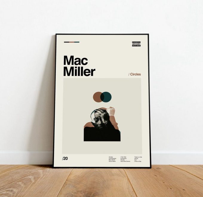 Macmiller - Circles Album Poster For Home Decor Gift 2