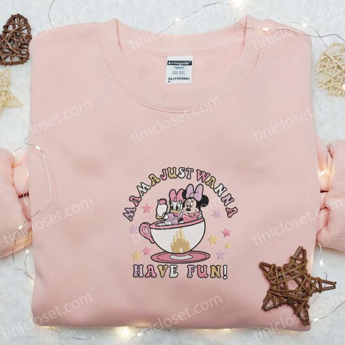 Fun Embroidered Shirt With Disney Characters: Perfect Mother S Day Gift Ideas For Mama 2