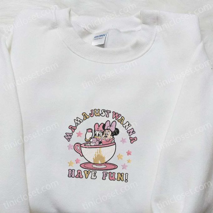 Fun Embroidered Shirt With Disney Characters: Perfect Mother S Day Gift Ideas For Mama 3