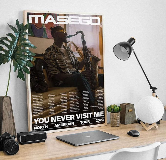 Masego You Never Visit Me Tour 2023 Poster 3