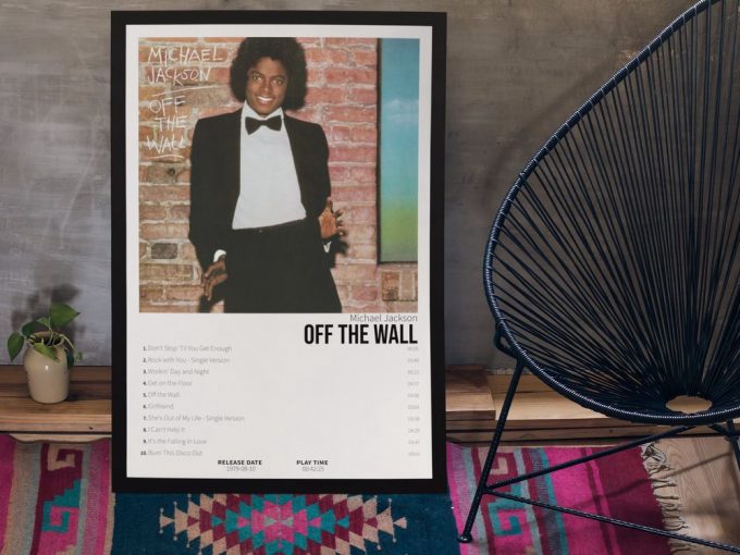 Michael Jackson - Off The Wall | Album Cover Poster For Home Decor Gift 4