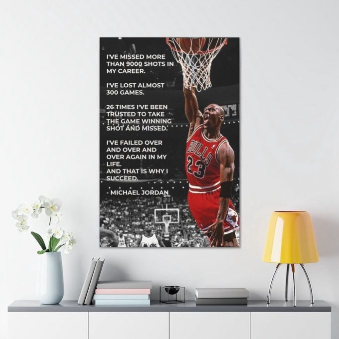 Michael Jordan Poster For Home Decor Gift, Motivation Poster For Home Decor Gift 2