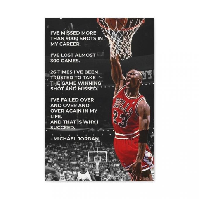 Michael Jordan Poster For Home Decor Gift, Motivation Poster For Home Decor Gift 4