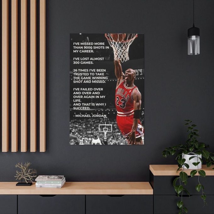 Michael Jordan Poster For Home Decor Gift, Motivation Poster For Home Decor Gift 6