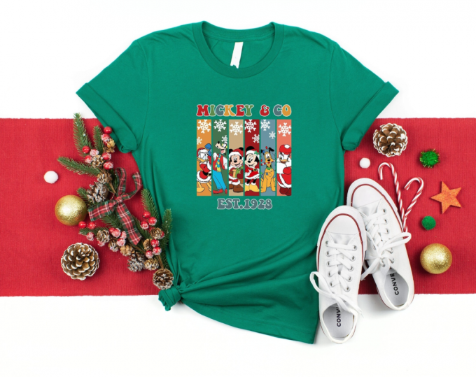 Magical Mickey Christmas Shirt: Disney Xmas Matching Pajama Set 2