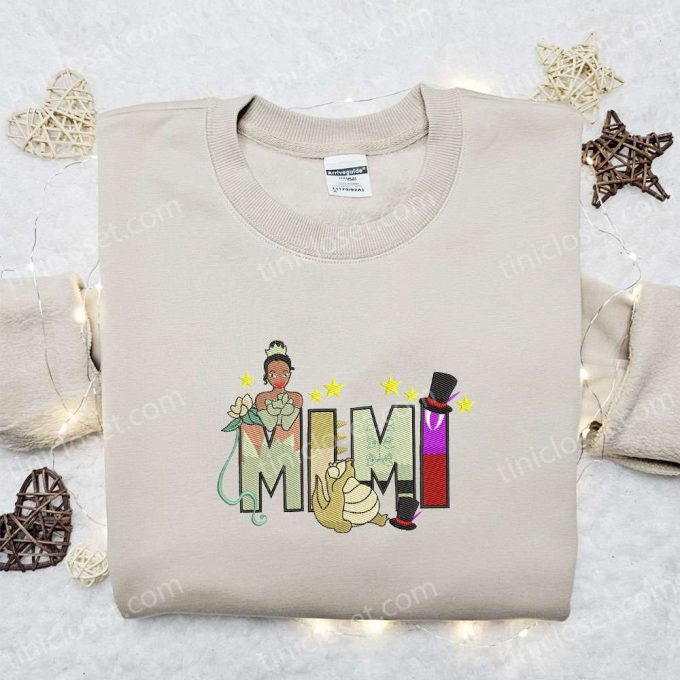 Mimi Tiana &Amp; Disney Characters Embroidered Shirt: Perfect Mother S Day Gift Idea 3