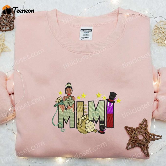 Mimi Tiana &Amp;Amp; Disney Characters Embroidered Shirt: Perfect Mother S Day Gift Idea 1