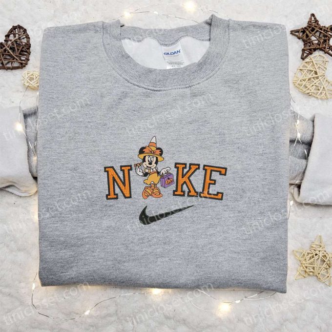 Minnie Mouse Trick Or Treat X Nike Embroidered Sweatshirt: Halloween Shirt &Amp; Gift Ideas 2