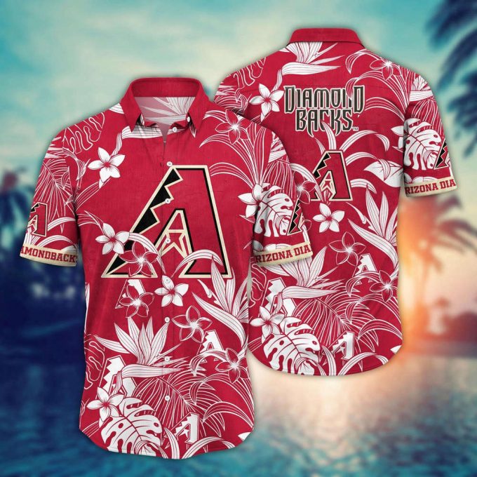 Mlb Arizona Diamondbacks Hawaiian Shirt Breeze Through Summer Gift For Fans 2