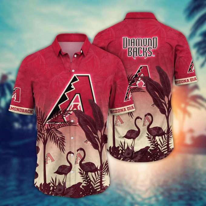 Mlb Arizona Diamondbacks Hawaiian Shirt Chase The Sunset Gift For Fans 2