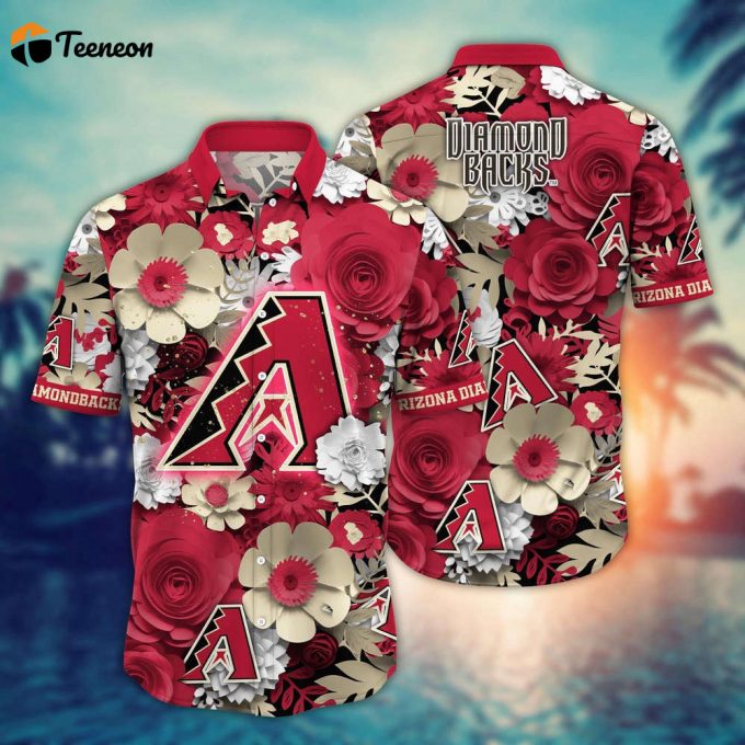 Mlb Arizona Diamondbacks Hawaiian Shirt Diamond Dreams For Sport Fan 1