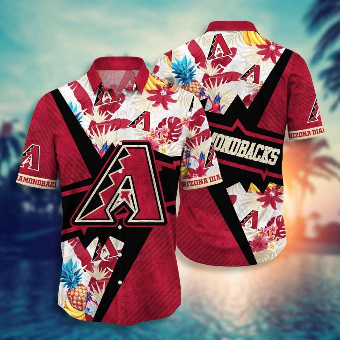 Mlb Arizona Diamondbacks Hawaiian Shirt Flower Swing Into Sunset For Fans 2