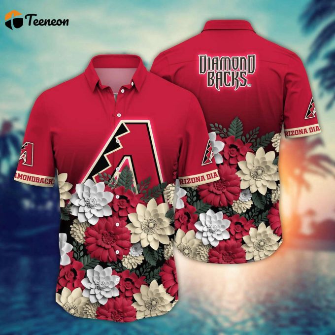 Mlb Arizona Diamondbacks Hawaiian Shirt Hawaiian Heatwave For Sport Fan 1