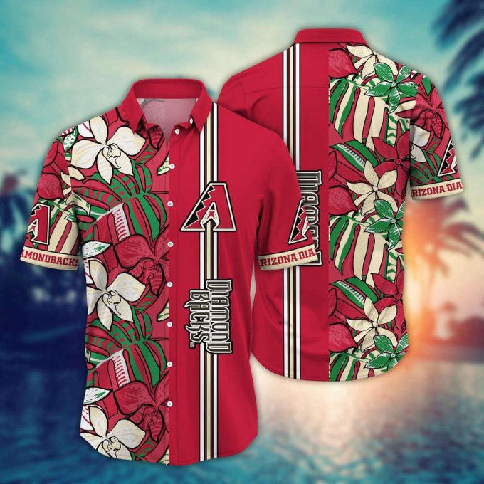 Mlb Arizona Diamondbacks Hawaiian Shirt Summer Swirl Gift For Fans 2