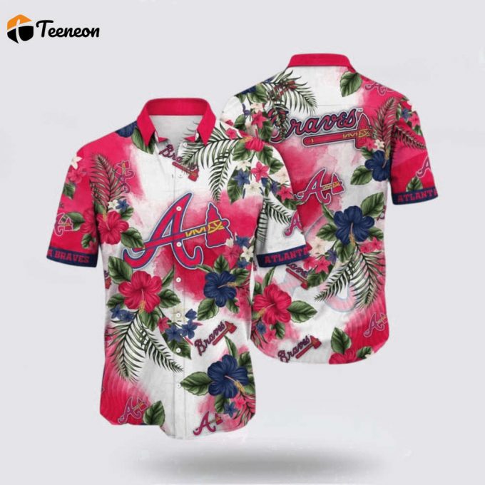 Mlb Atlanta Braves Hawaiian Shirt Dive Into Tropical Style For Fans 1