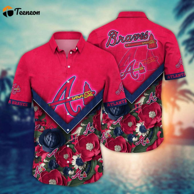 Mlb Atlanta Braves Hawaiian Shirt Summer Swing For Sport Fan 1