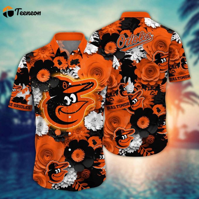 Mlb Baltimore Orioles Hawaiian Shirt Diamond Dreams For Sport Fan 1