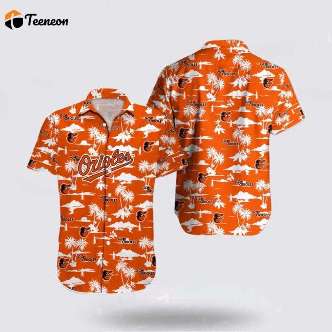 Mlb Baltimore Orioles Hawaiian Shirt Discover The Unique Essence Of Summer For Fans 1