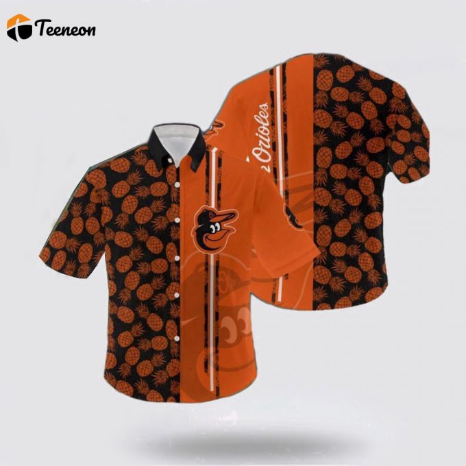 Mlb Baltimore Orioles Hawaiian Shirt Get Ahead Of The Fashion Wave For Fans 1