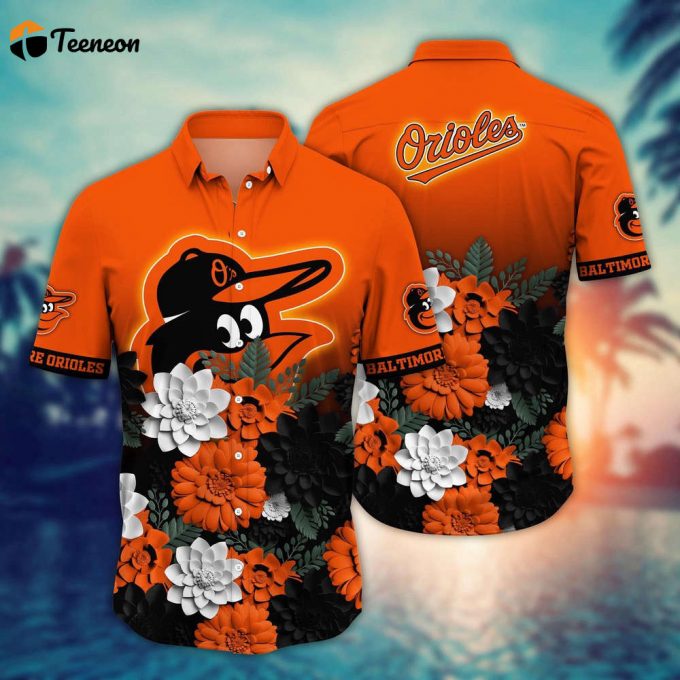 Mlb Baltimore Orioles Hawaiian Shirt Hawaiian Heatwave For Sport Fan 1