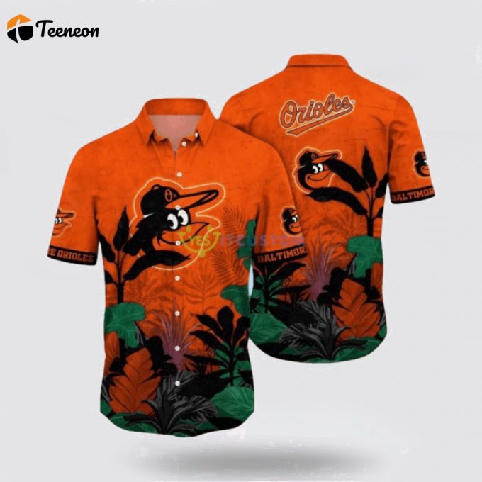 Mlb Baltimore Orioles Hawaiian Shirt Let Your Imagination Run Wild This Summer For Fans 1