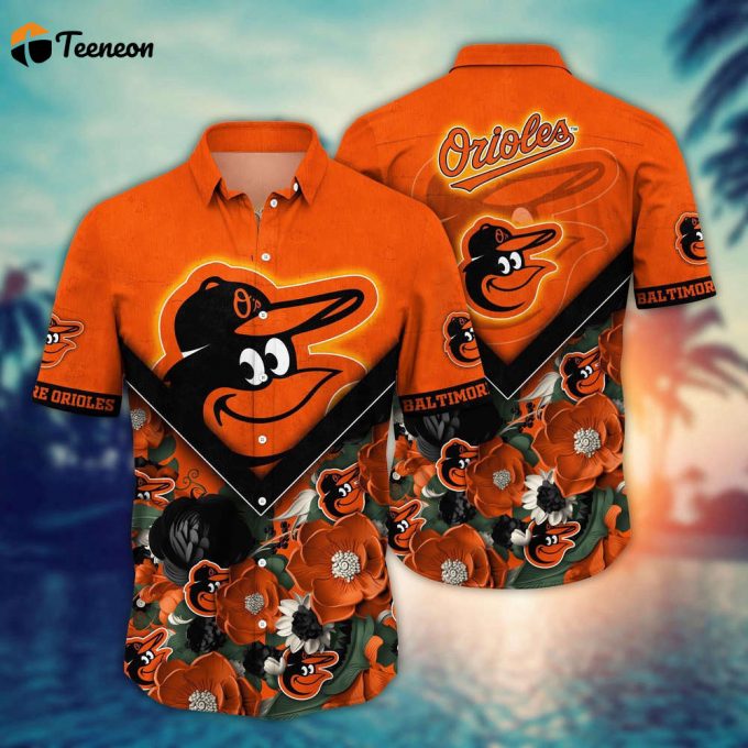 Mlb Baltimore Orioles Hawaiian Shirt Summer Swing For Sport Fan 1