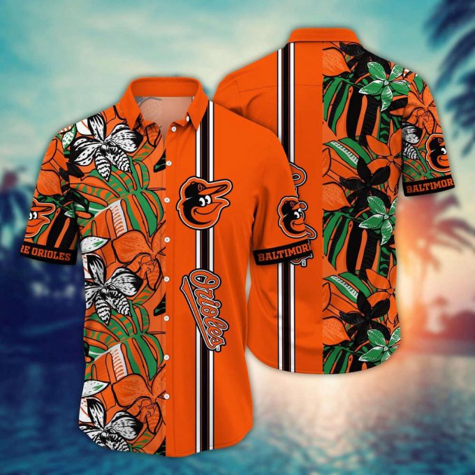 Mlb Baltimore Orioles Hawaiian Shirt Summer Swirl Gift For Fans 2