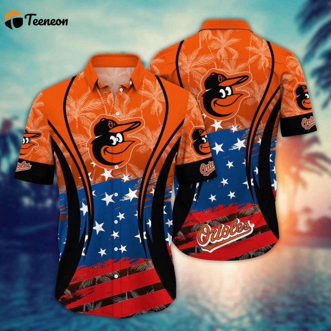 Mlb Baltimore Orioles Hawaiian Shirt Vibrant Aloha For Cool Fans 1