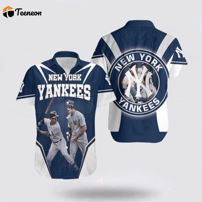 Mlb Beach Shirt New York Yankees Mccutchen Aaron Judge Hawaiian Shirt For Fan Mlb 1