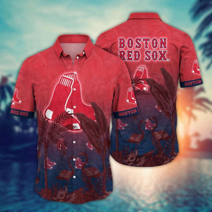 Mlb Boston Red Sox Hawaiian Shirt Chase The Sunset Gift For Fans 2