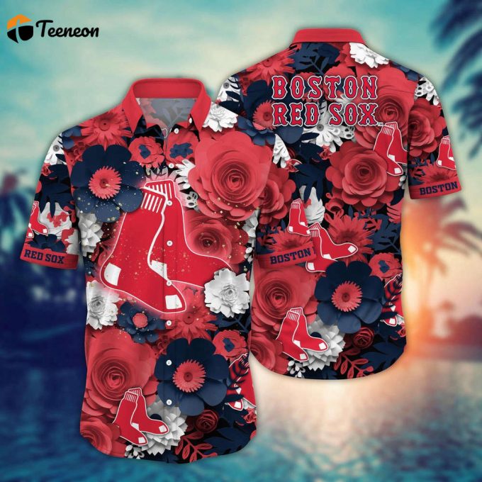 Mlb Boston Red Sox Hawaiian Shirt Diamond Dreams For Sport Fan 1