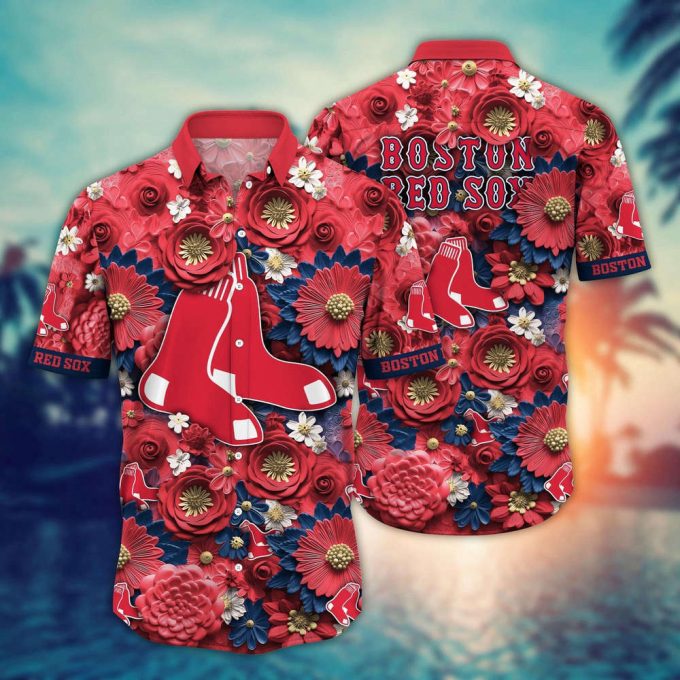 Mlb Boston Red Sox Hawaiian Shirt Hitting Fashion Highs For Fans 2