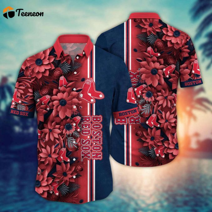 Mlb Boston Red Sox Hawaiian Shirt Steal The Bases Steal The Show For Fans 1